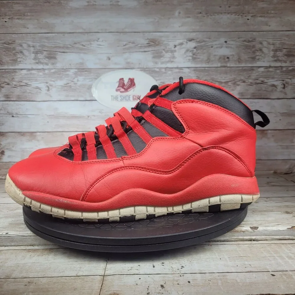 Air Jordan 10 Men's Size 11.5 Retro Bulls Over Broadway Athletic Shoes